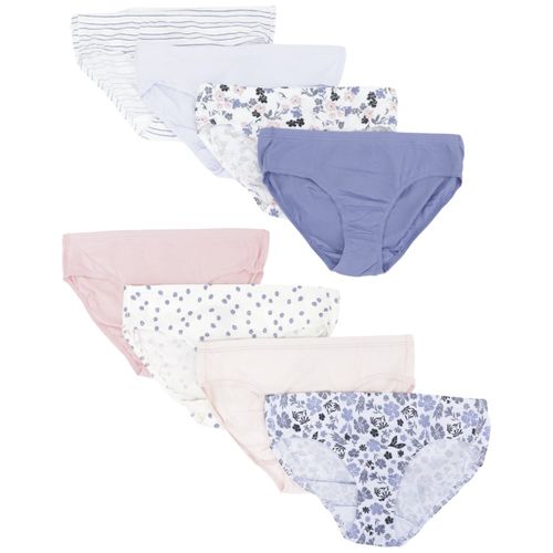 Set de 8 bloomers multicolor para niña