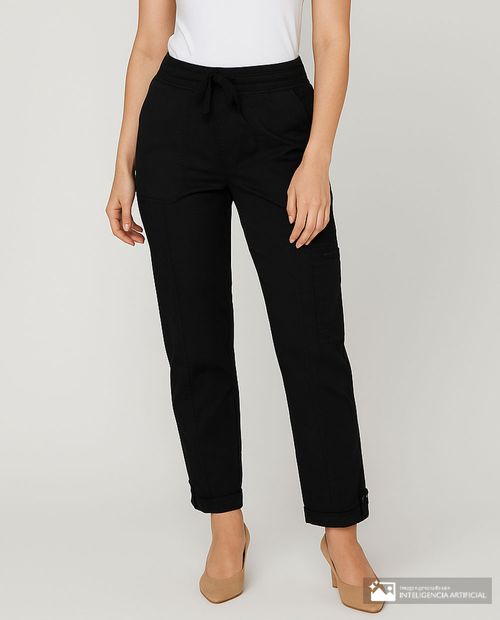 Pantalón Dash pull on de cintura alta para mujer
