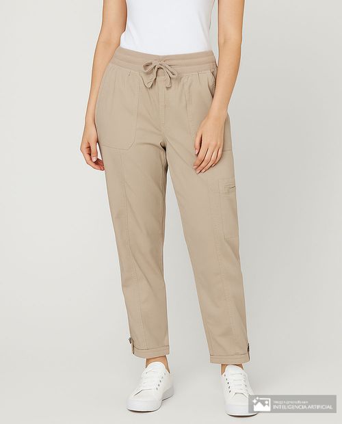 Pantalón Dash pull on de cintura alta para mujer