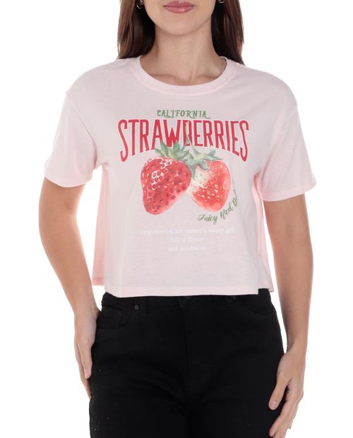 Camiseta No Comment estampada manga corta para mujer