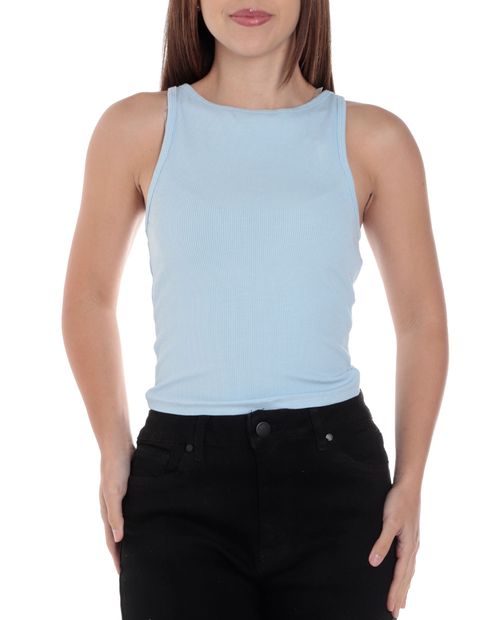 Camiseta No Comment tank top manga corta para mujer