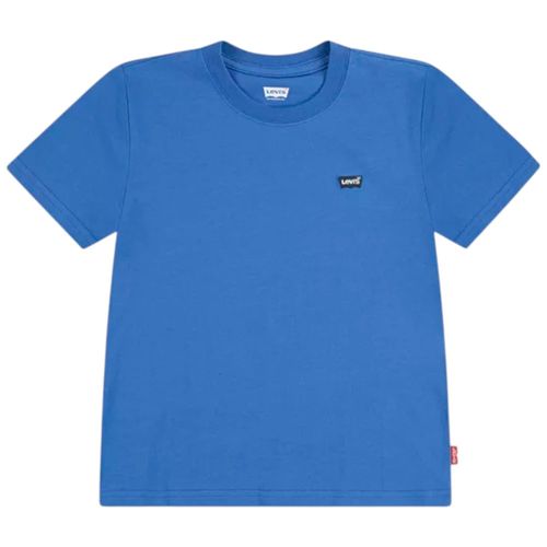 Camiseta azul sólida para niño