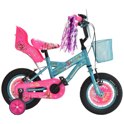 Bicicleta Princess Rin 12 Super deluxe para niña