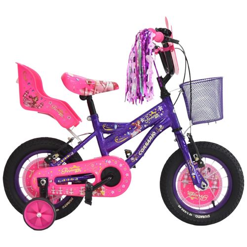 Bicicleta Princess Rin 12 Super deluxe para niña