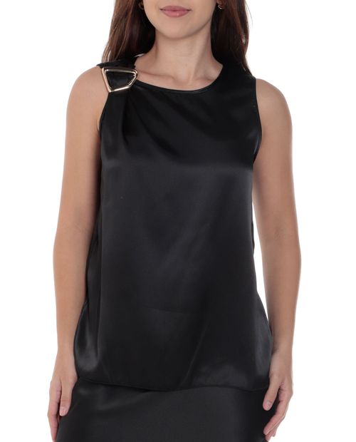 Blusa Tash & Sophie formal sin mangas para mujer
