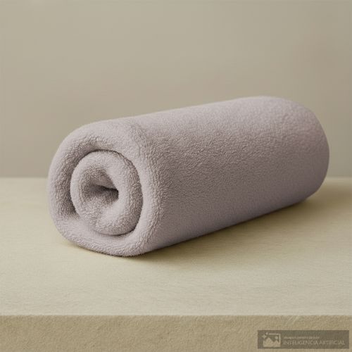 Toalla de baño algodón taupe