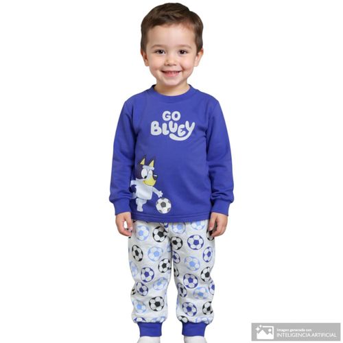 Pijama de 2 piezas de bluey para niño