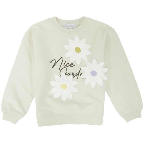 Suéter ivory estampado para niña