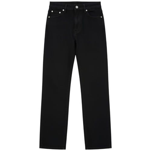 Jeans slim stretch negro para niña