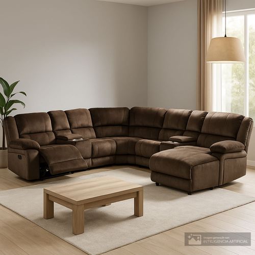 Sala seccional reclinable