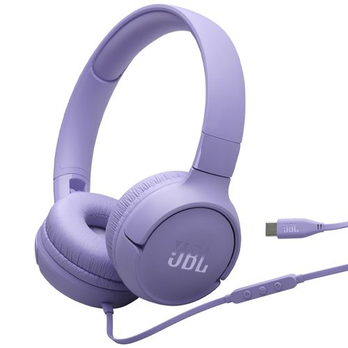 Audífonos cableados on ear JBL Tune 520C USB-C