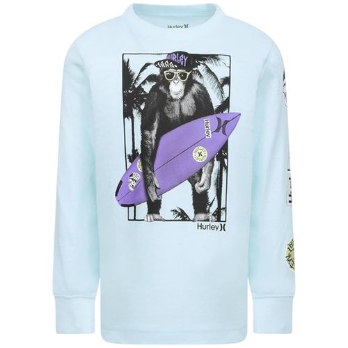 Camiseta Hurley manga larga con estampado para niño