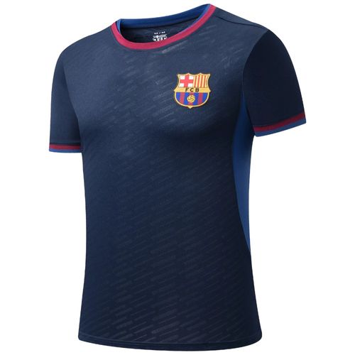 Camiseta deportiva del barcelona azul para niño