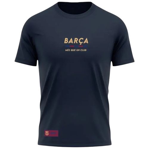 Camiseta deportiva FC Barcelona azul para niño