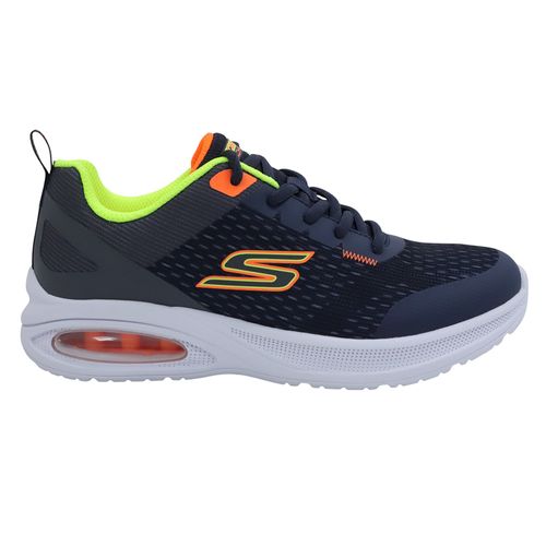 Zapato deportivo casual Skechers azul para niño