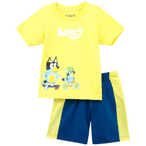 Conjunto de 2 piezas multicolor con estampado de Bluey para niño