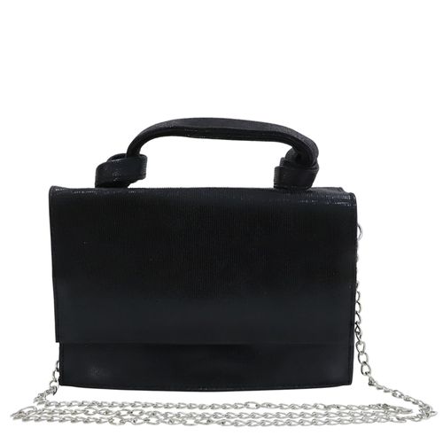 Cartera crossbody de fiesta Sabrina color negro para mujer