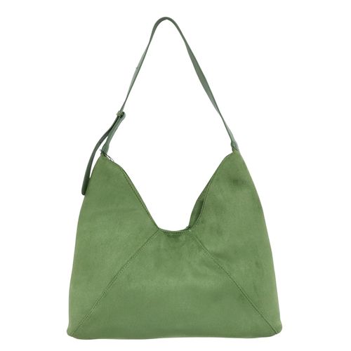 Cartera hobo Sabrina color verde para mujer