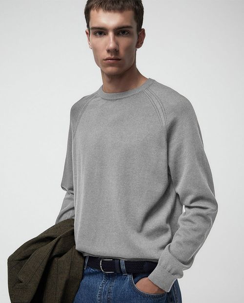 Suéter Sfera gris heather para hombre