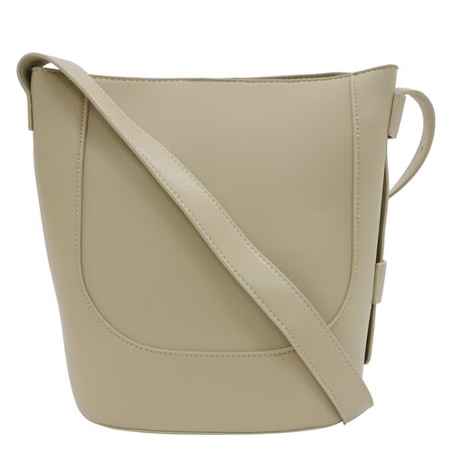 Cartera tote/crossbody Sabrina color beige para mujer