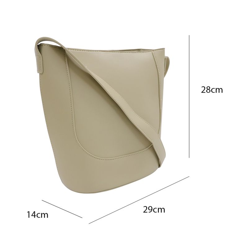 Cartera tote/crossbody Sabrina color beige para mujer - Siman Costa Rica