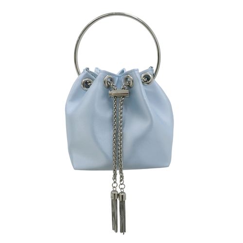 Cartera clutch Sasha color azul para mujer