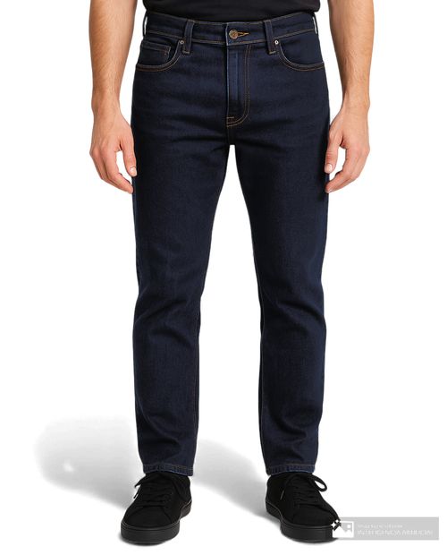 Jeans Orange slim fit azul oscuro para hombre