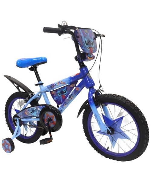 Bicicleta Stitch Rin 16 super deluxe para niña