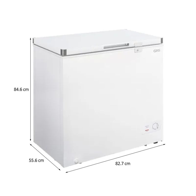 Congelador horizontal 198 L (7 PCU ) GF198ST GRS-1763590234660