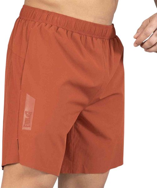 Short deportivo Everlast m7 anaranjado sólido para hombre