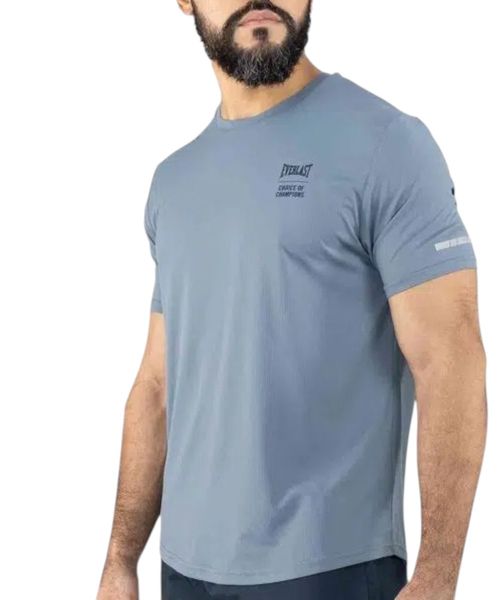 Camiseta deportiva Everlast xtreme azul estampada para hombre