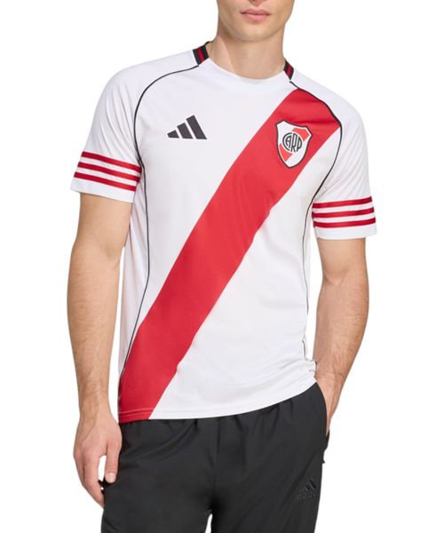 Camiseta deportiva Adidas local River Plate 25/26 blanca para hombre