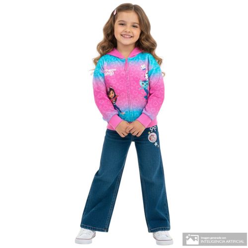 Sudadera rosada de Gabby’s Dollhouse para niña