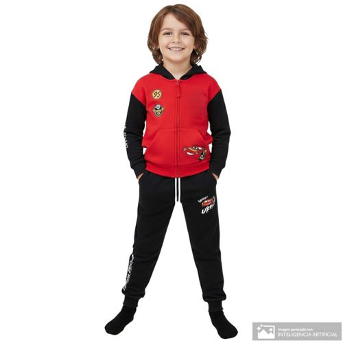 Pantalón deportivo negro de Cars para niño