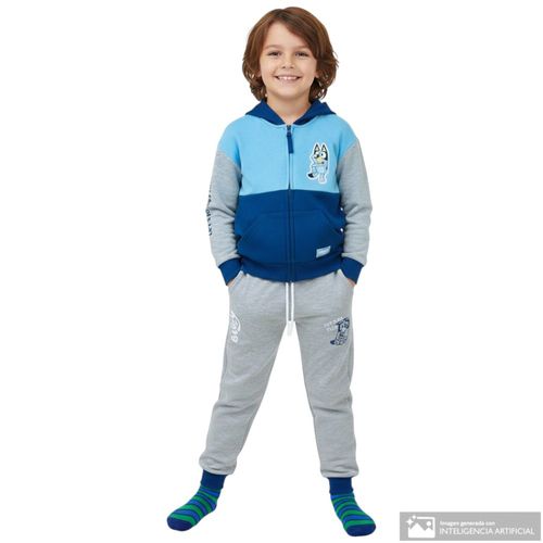 Sudadera multicolor de bluey para niño