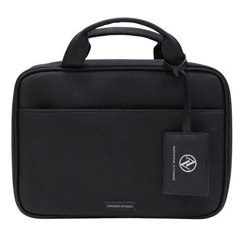 Cosmetiquera Adrienne Vittadini color negro para mujer