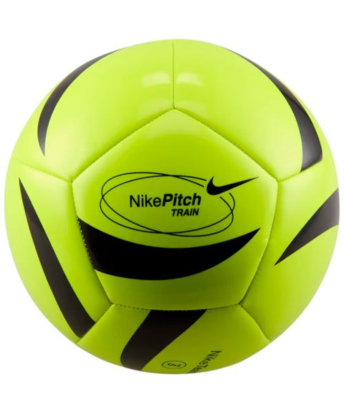 Balón de fútbol Nike #4 amarillo con negro