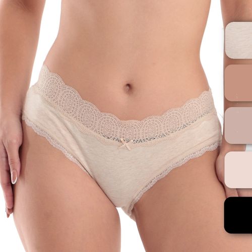 Set de 5 bikinis Rene Rofe de cintura media para mujer
