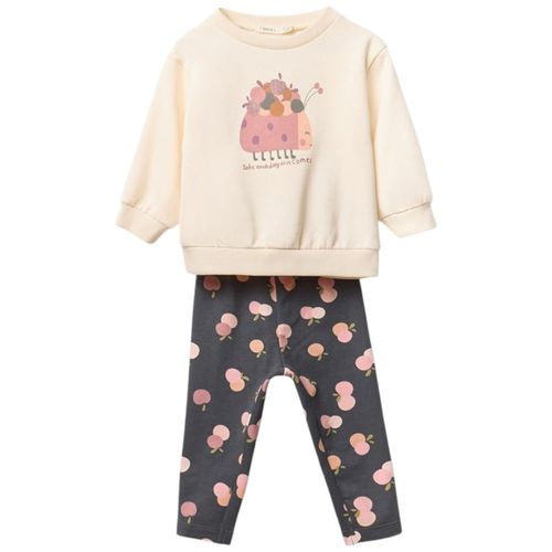 Conjunto de 2 piezas estampado multicolor para bebé niña