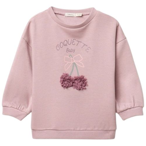 Suéter rosado con estampado para bebé niña