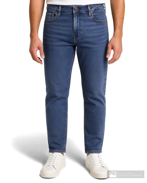Jeans Pepe Revolution straight fit azul denim para hombre