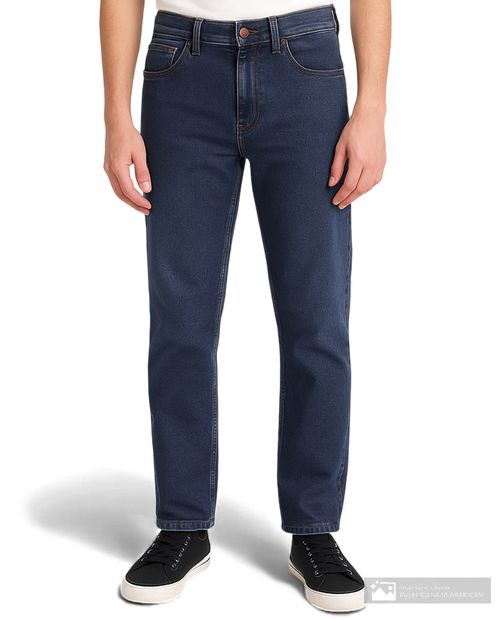 Jeans Pepe Revolution straight fit azul medio denim para hombre