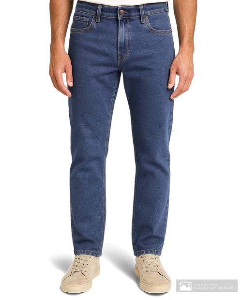 Jeans Pepe Revolution straight fit azul denim para hombre