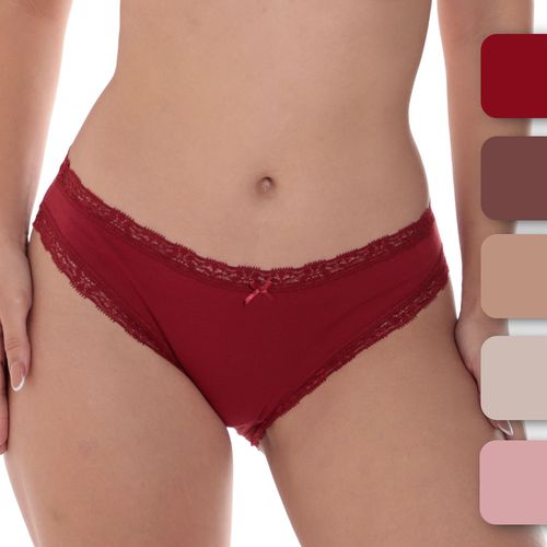 Set de 5 bikinis Rene Rofe de cintura media para mujer