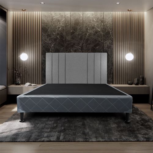 Conjunto de respaldo y base Jiron Gris