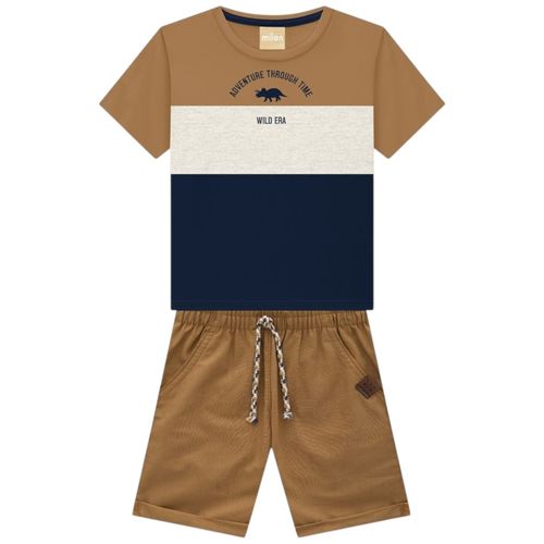 Conjunto de 2 piezas multicolor para niño