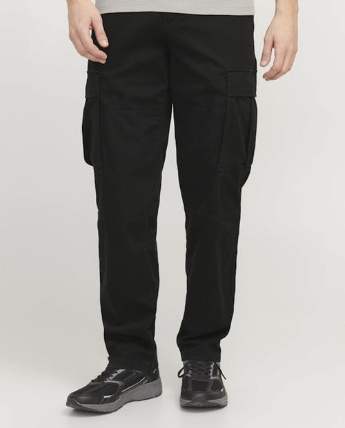 Pantalón cargo Jack & Jones relaxed fit sólido para hombre