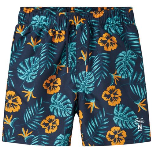 Calzoneta de baño estampado multicolor para niño