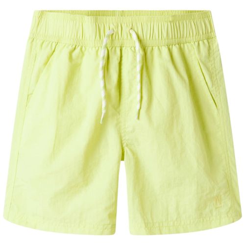 Calzoneta de baño amarillo sólido para niño