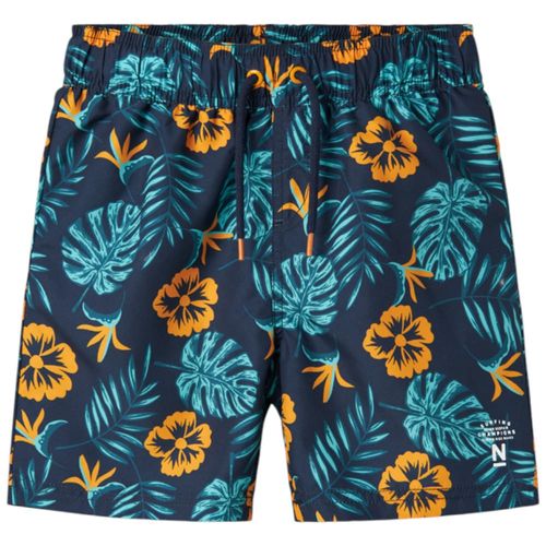 Calzoneta de baño estampado multicolor para niño